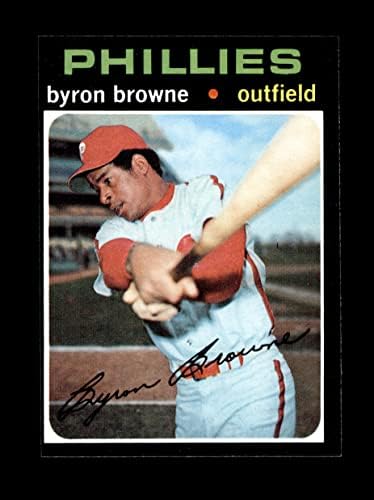 1971 Topps 659 Byron Browne Philadelphia Phillies (Baseball Kártya) EX Phillies