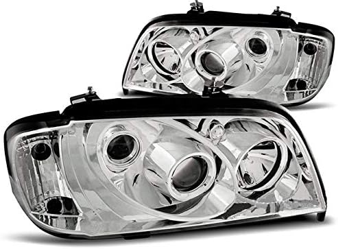 Fényszórók VR-1360 Első Lámpák Autó Lámpák Fényszóró Fényszóró Vezető, Utas Oldali Komplett Fényszóró Chrome kompatibilis