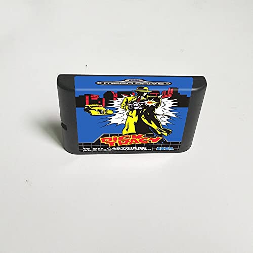 Lksya Dick Tracy - 16 Bit MD Játék Kártya Sega Megadrive Genesis videojáték-Konzol Patron (NEKÜNK Shell)