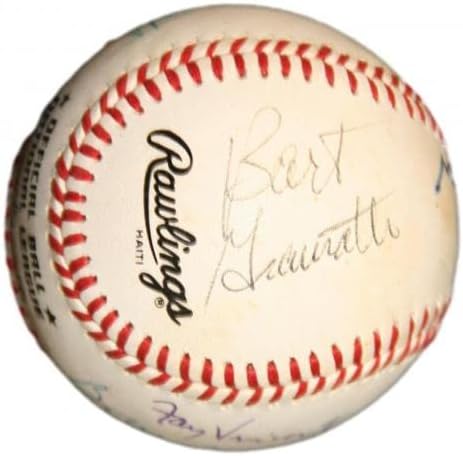 MLB Biztosok Chandler Kuhn Giamatti Vincent Ueberroth Aláírt Labdát W/Case - Dedikált Baseball