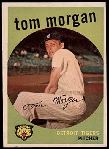 1959 Topps 545 Tom Morgan Detroit Tigers (Baseball Kártya) EX/MT Tigrisek