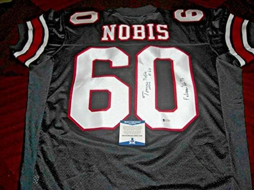 Tommy Nobis Atlanta Falcons Beckett/coa Aláírt, Hivatalos Engedéllyel rendelkező Nike Jersey - Dedikált NFL Mezeket
