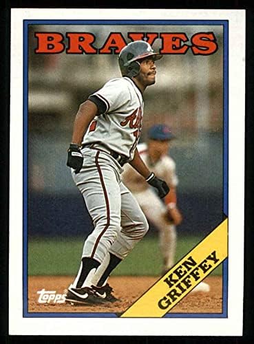 1988 Topps 443 Ken Griffey Atlanta Braves (Baseball Kártya) NM/MT Bátrabbak