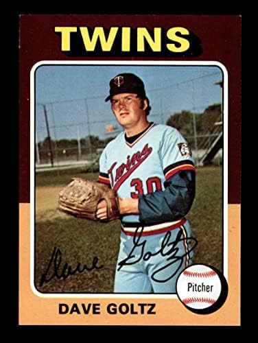 1975 Topps 419 Dave Goltz Minnesota Twins (Baseball Kártya) NM/MT Ikrek
