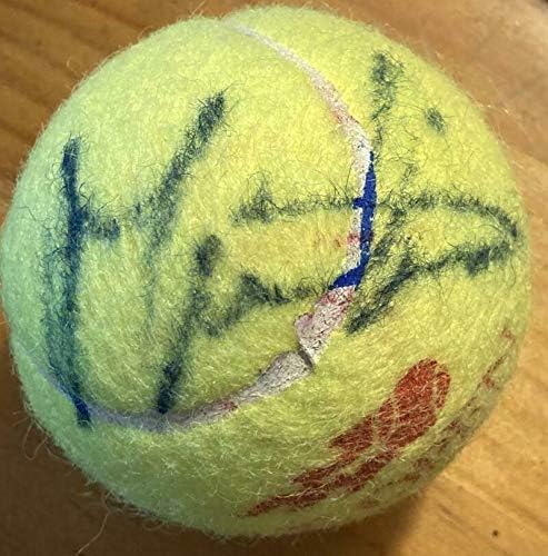Martina Navratilova Aláírt Dedikált Us Open Használt Teniszlabda Bajnok Coa - Dedikált Tenisz Labdák