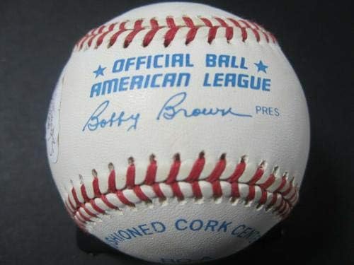Joe DiMaggio NY Yankees aláírt Dedikált Amerikai profi baseball-Liga SZÖVETSÉG Levelet - Dedikált Baseball