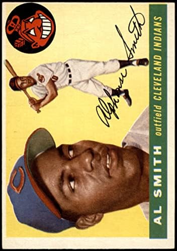 1955 Topps 197 Al Smith-Cleveland indians (Baseball Kártya) VG/EX Indiánok