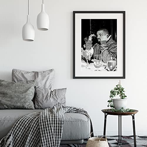 SHUSHI Fekete, Fehér, Kreativitás, Esztétikai Plakát, Nappali, Hálószoba, lakberendezési Keretben-12x18inch(30x45cm),Unframe-stílus