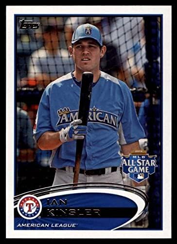 2012 Topps 285 Ian Kinsler Texas Rangers (Baseball Kártya) NM/MT Rangers