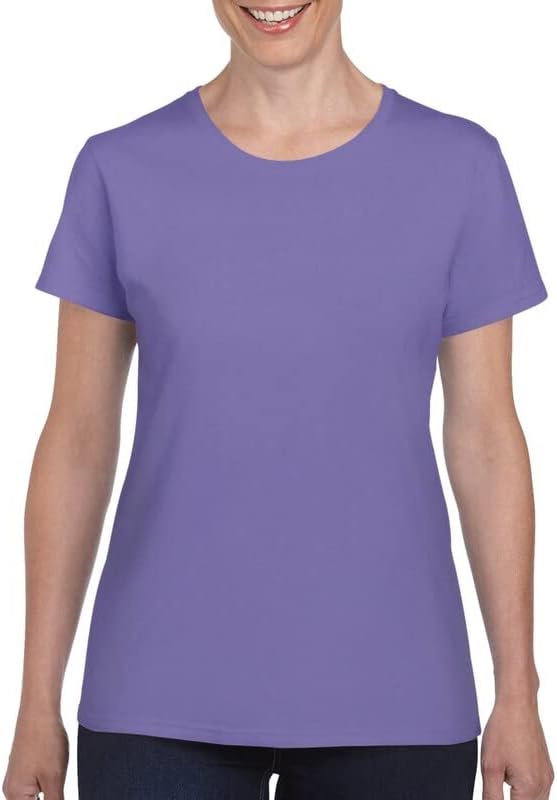Gildan 5000L - Női Nehéz Pamut Rövid Ujjú T-Shirt