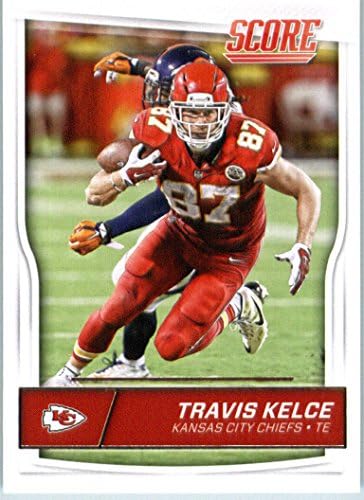 Pontszám 163 Travis Kelce Kansas City Chiefs Labdarúgó-Kártya-MENTA