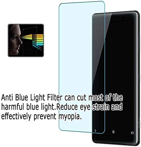 Puccy 2 Csomag Anti Kék Fény, a Képernyő Védő Fólia, kompatibilis a JVC DT-V21G2 21 Kijelző TPU Őr （ Nem Edzett Üveg Védő