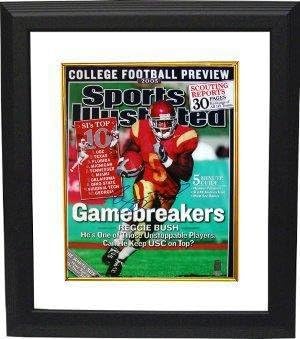 Reggie Bush aláírta USC Trojans Sports Illustrated 16x20 Fotó Egyéni Kialakítása - Bush Hologram - Dedikált Főiskola Fotók