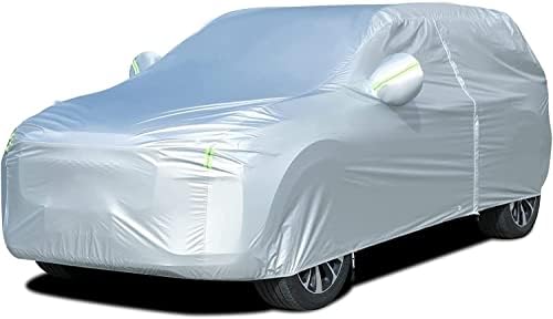 Tecoom Fény Shell Lélegző Anyag Klasszikus Cipzár Design, Vízálló, UV-Védő Szélálló Autó terjed ki, a Tárolás, valamint a