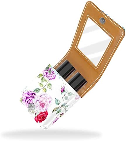 Mini Rúzst a Tükör a Táskáját, Akvarell Virág Hordozható Esetben Jogosult Szervezet