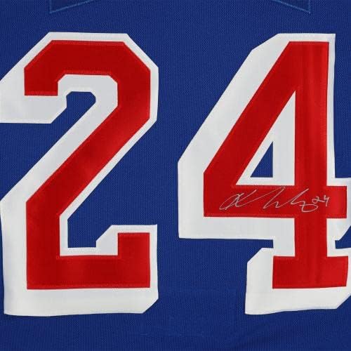 Kaapo Kakko New York Rangers Dedikált Kék Adidas Hiteles Jersey - Dedikált NHL-Mezek