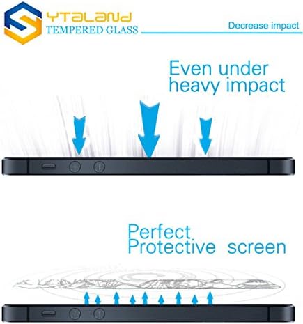 Ytaland a Lenovo Lap E7 képernyővédő fólia, [ Anti-Ujjlenyomat ] [Buborék Mentes] Edzett Üveg kijelző Védő fólia a Lenovo