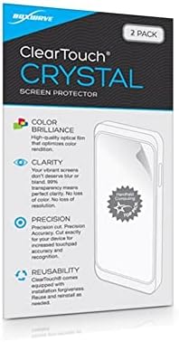BoxWave képernyővédő fólia Kompatibilis Anbernic RG353M (3.5) - ClearTouch Kristály (2 Csomag), HD Film, Bőr - Pajzsok a