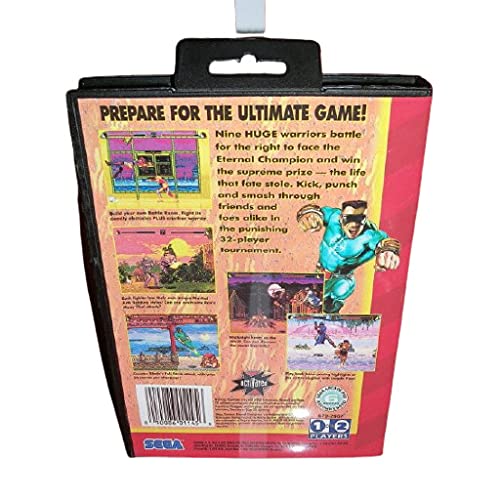 Aditi Örök Bajnokok MINKET Fedél Mezőbe, majd Kézikönyv Sega Megadrive Genesis videojáték-Konzol 16 bit MD Kártya (USA EU