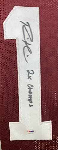 Ronnie Harrison autogramot alá írva jersey NCAA Alabama Crimson Tide PSA COA