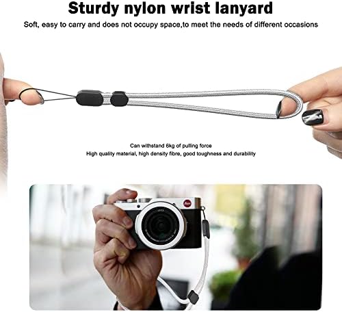 Neepanda Kéz, Csukló Szíj, Zsinór, 5 Csomag 7.5 inch Állítható Nylon Kulcstartó String