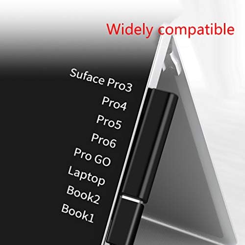 Rhfemd C Típusú Női PD Converter for Surface Pro 3 4 5 6 Menj Felület Könyv USB-C Adapter, Fekete, egy méret