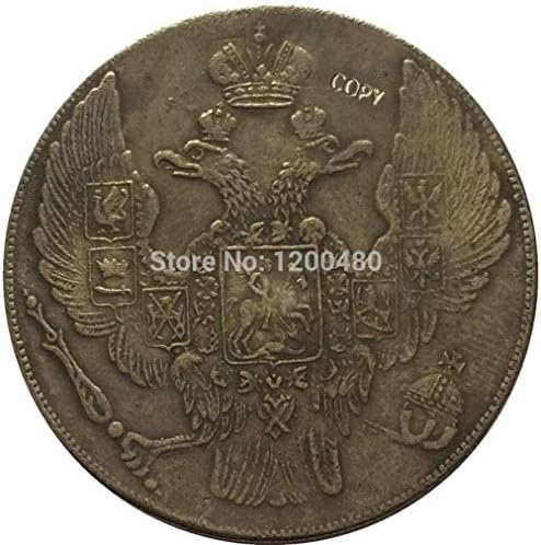 1836 Oroszország 12 Platinum Érmék Másolás COPYCollection Ajándékok