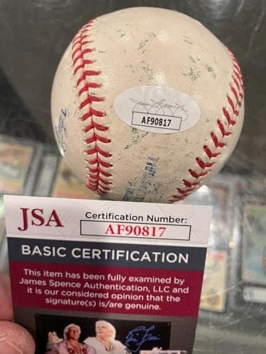 Giancarlo Stanton Marlins Yankees Egyetlen Aláírt Játék Használt Baseball Szövetség - Dedikált Baseball