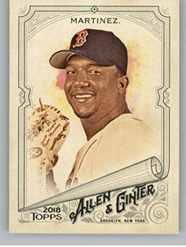 2018 Topps Allen Ginter 99 Pedro Martinez Red Sox Baseball Kártya