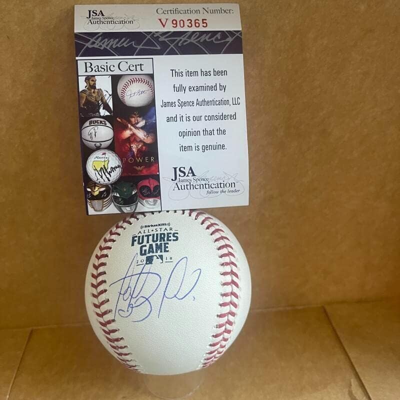 Fernando Tatis Padres Aláírt Auto 2018 Határidős Játék Baseball Szövetség V90365 - Dedikált Baseball
