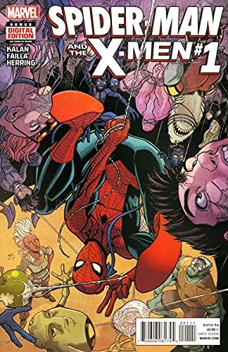 Spider-Man and the X-Men 1 FN ; Marvel képregény