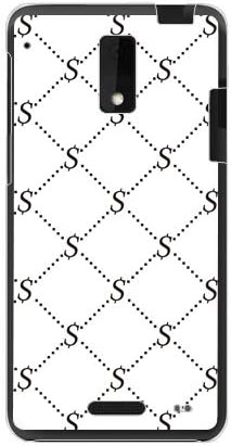 A második Bőr S Monogram Fehér x Fekete (Átlátszó), Design by ROTM/HTC J ISW13HT/au AHTJ13-PCCL-202-Y354