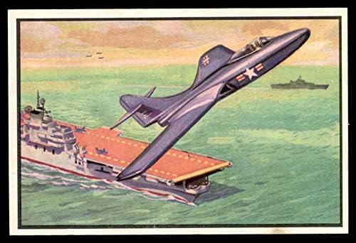 1954 Bowman AMERIKAI Haditengerészet Győzelem 18 Győzelem a Levegőben (Kártya) NM