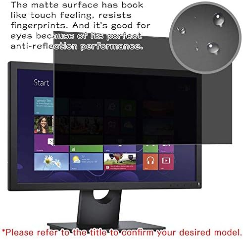 Synvy Adatvédelmi képernyővédő fólia, Kompatibilis iiyama Monitor X2382HS-GB1 23 Anti Kém Film Védők [Nem Edzett Üveg]